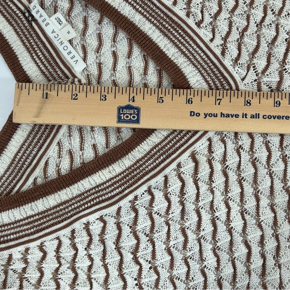 Veronica Beard Zinya V-Neck Sweater, Size XL - Picture 10 of 11